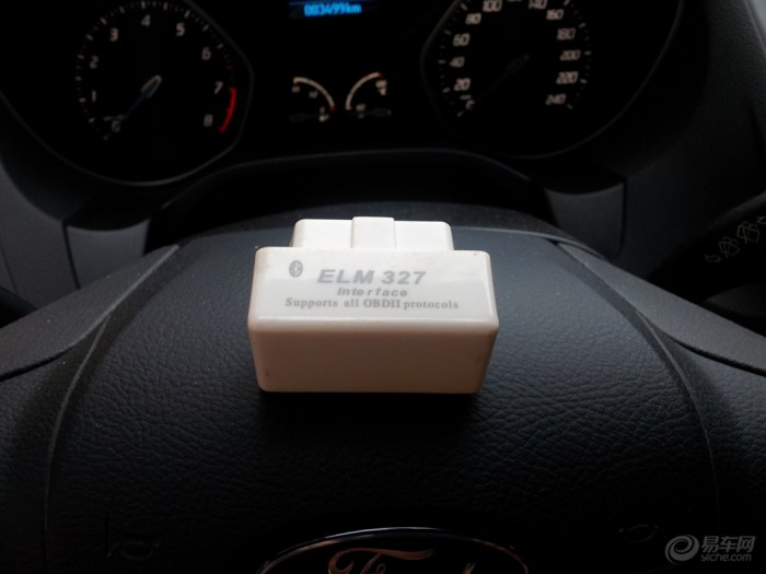 【我家阿福--安装OBD蓝牙行车电脑适配器显示