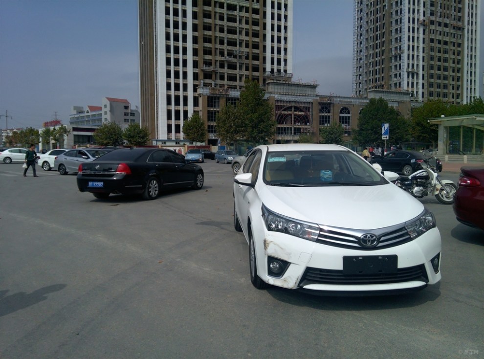 【提车半个月与别人发生剐蹭】_卡罗拉论坛图