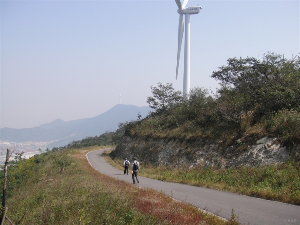 北仑郭巨总台山看风车(2)