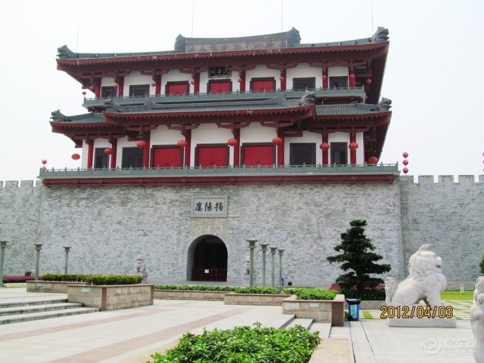 昔日游地大回放---揭阳市景点之揭阳楼广场(广东)