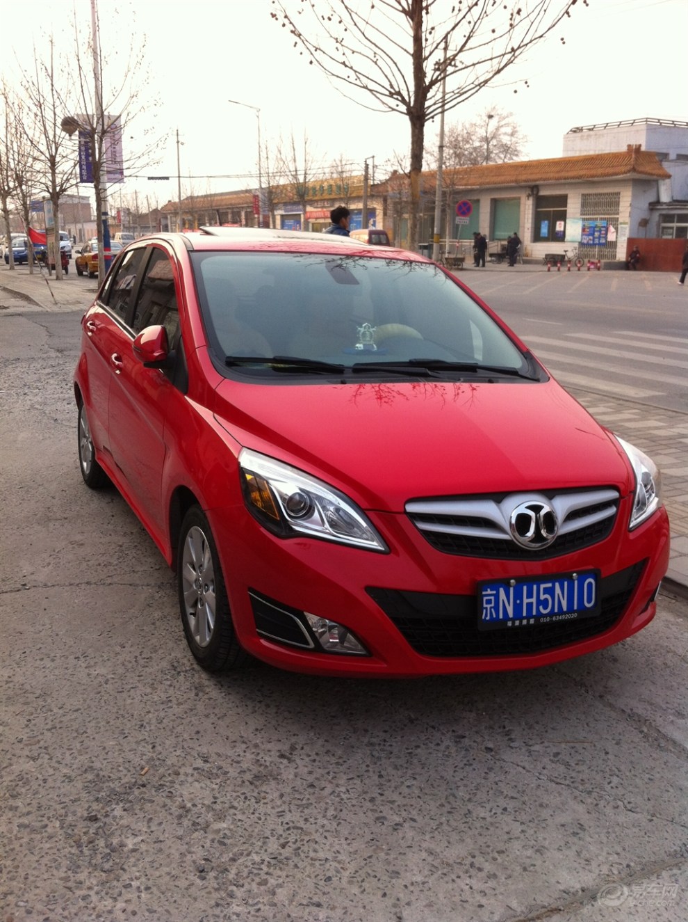 【京E道科恩,提车作业。】_北京汽车E系列论