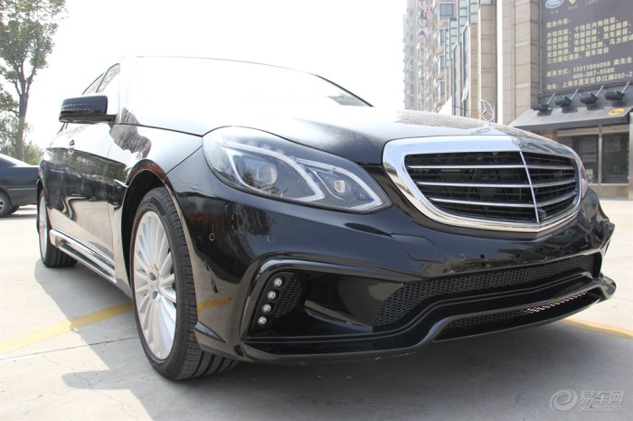 【14款奔驰E级 改装 WALD外观包围套件】_上