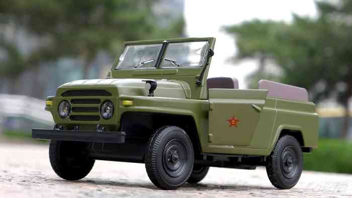 【模型赏析】bj212军用吉普车模型外拍