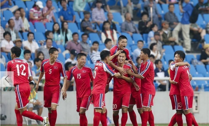 【【足球盛宴】亚运会男足小组赛:朝鲜队3:0胜