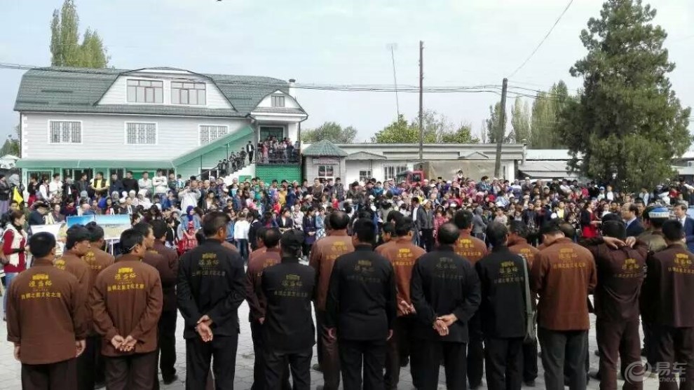 【【原创首发】哈萨克斯坦陕西村万人空巷迎接泾阳茯砖茶丝路驼队】_长城C30论坛图片集锦_汽车论坛-易车网