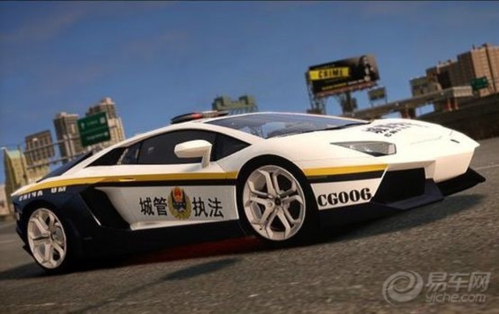 城管的执法车