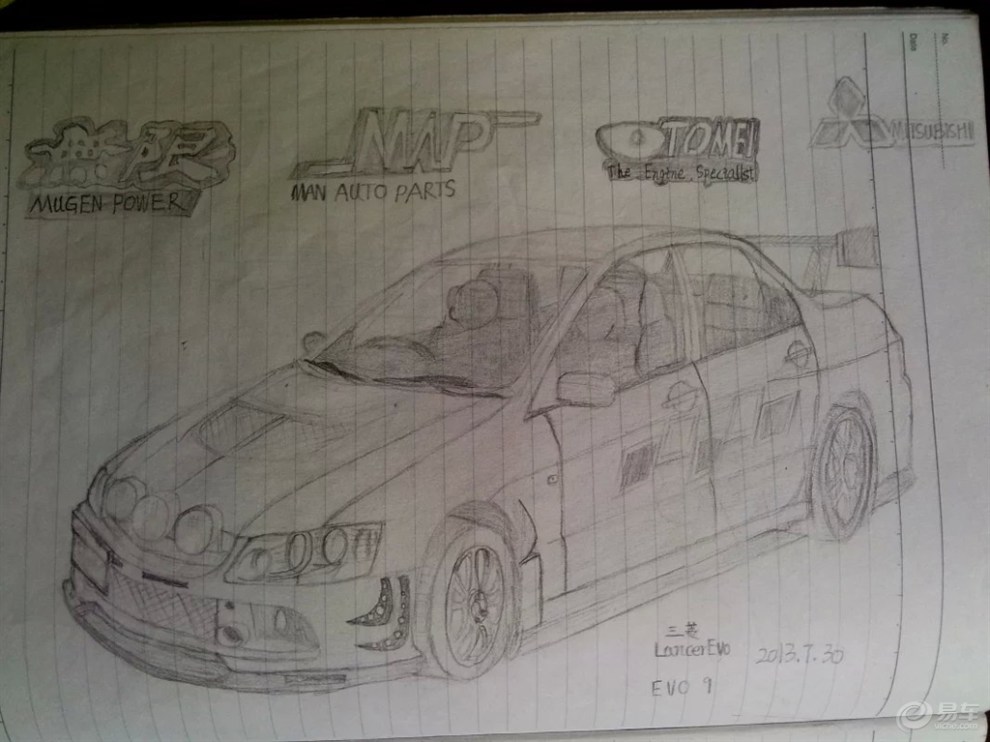【mitsubishi evo 9代】_画汽车论坛图片集锦_汽车-网
