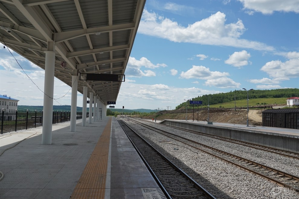 【脱胎换骨的漠河火车站】_黑龙江论坛图片集锦_汽车论坛-易车网