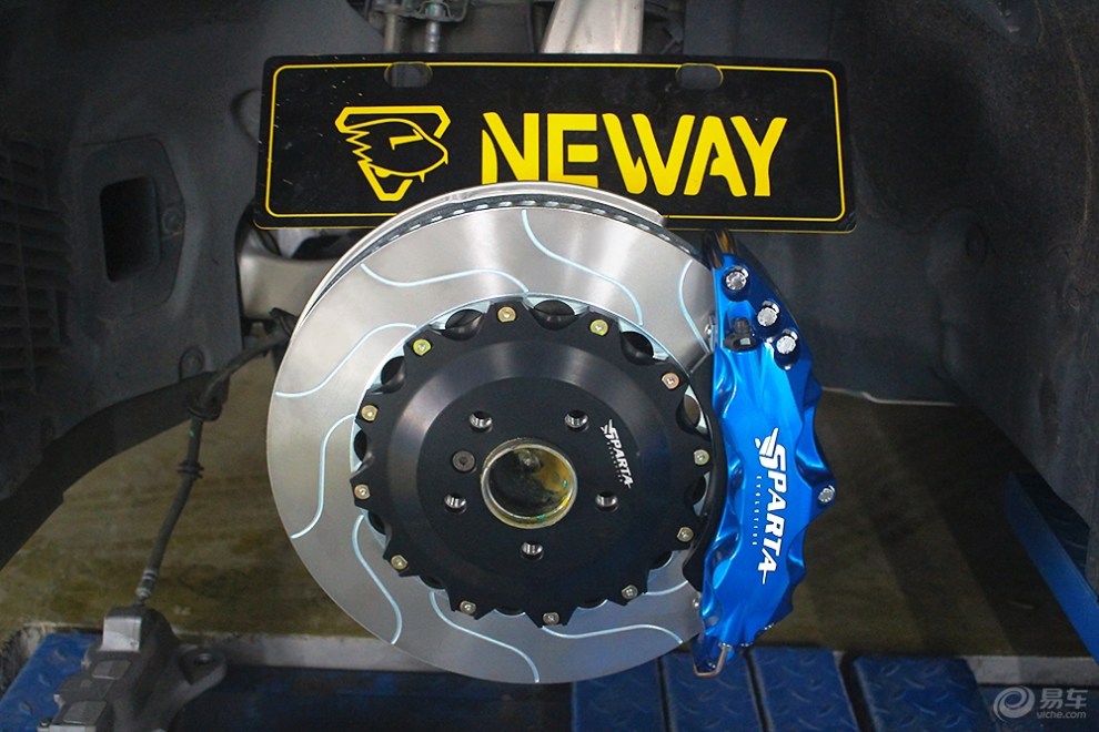 【刹车改装:宝马新5系G38改装sparta竞技套装