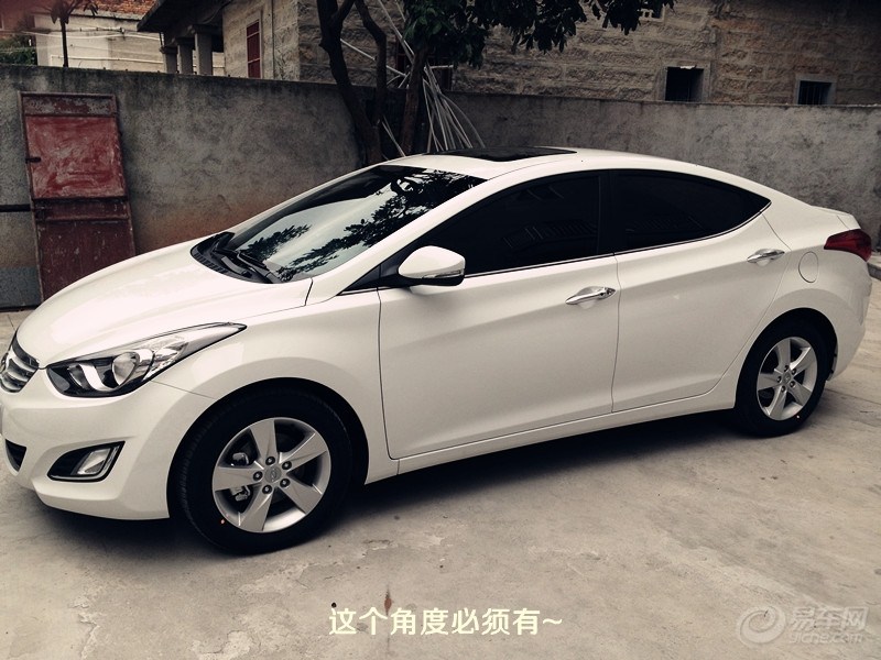 朗动提车作业】1.6尊贵,极地白黑内~小改黑顶膜 ...