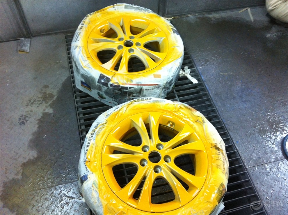 【<em>八妹</em>轮毂喷漆 尾翼喷漆 亚光橙】_索纳塔八