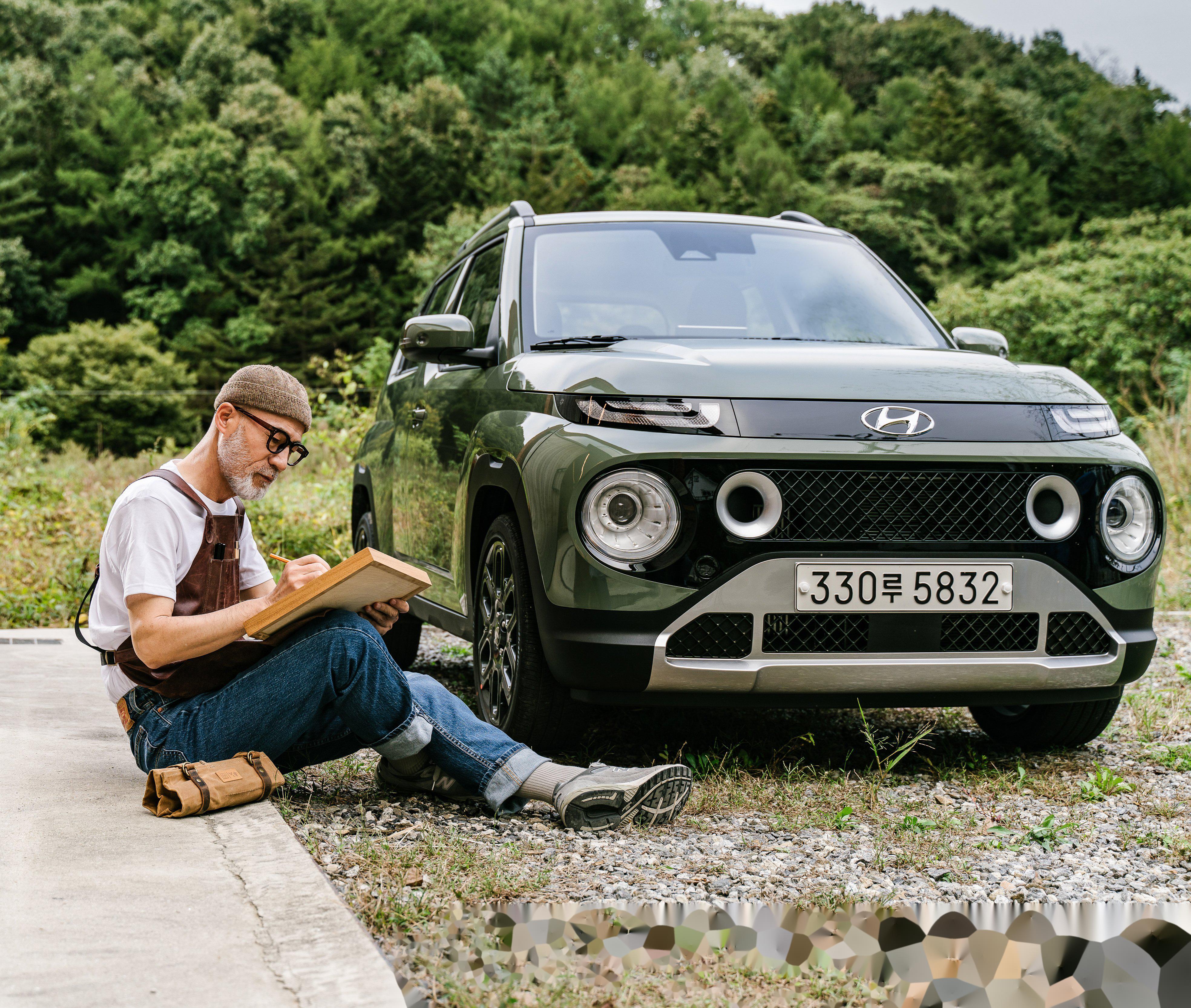 hyundai casper #汽车##汽车资讯##现代汽车# 现代这款小车设计