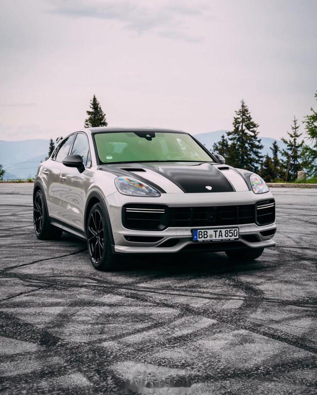 turbo gt#改装# ,挺不错#保时捷卡宴#_保时捷cayenne社区_易车社区