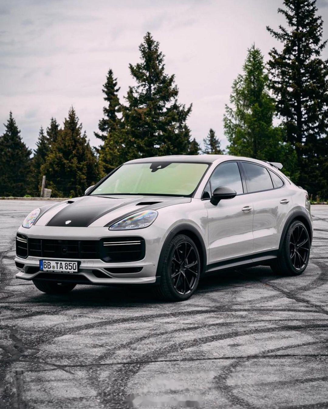 保时捷卡宴turbo gt#改装# ,挺不错#保时捷卡宴#_保时捷cayenne社区