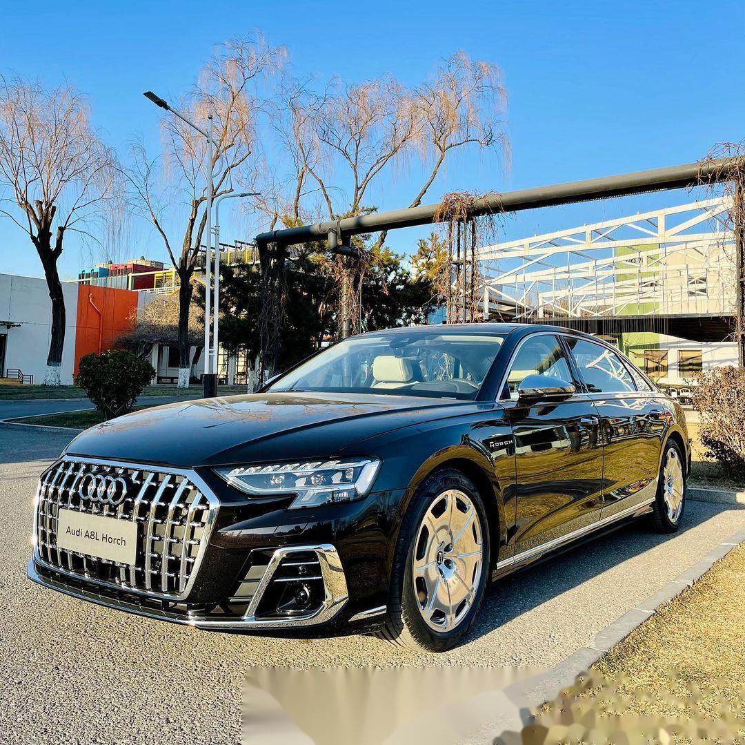 audi a8l horch 实车的气场是真的强#奥迪a8l霍希创始人版#奥迪