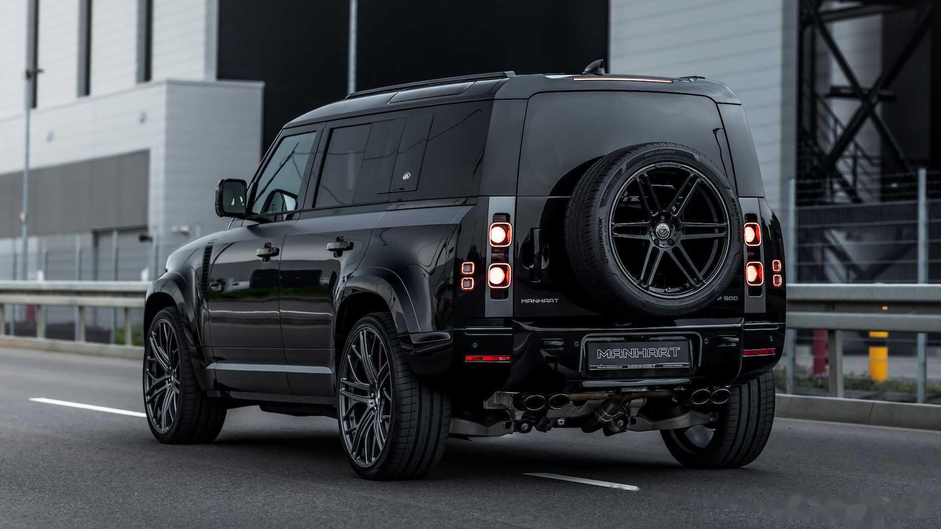 夜福利#改装商manhart推出路虎新卫士升级案例:命名为dp 500,这样的