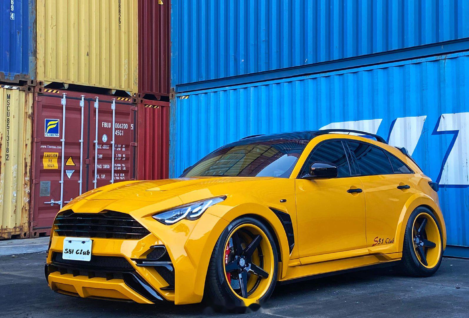 英菲尼迪fx35改装启发内容 #新星v计划# #汽车改装# #英菲尼迪fx35