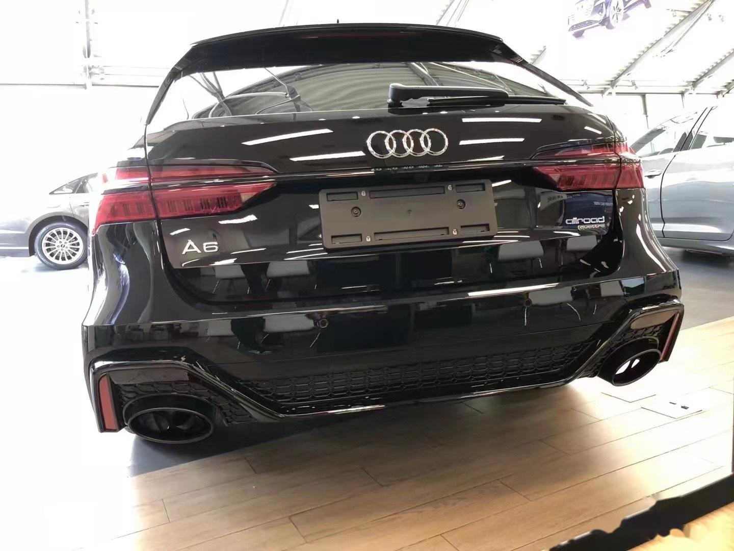 奥迪19  a6 改rs6 allroad包围 92 4s店反馈图,德国9990