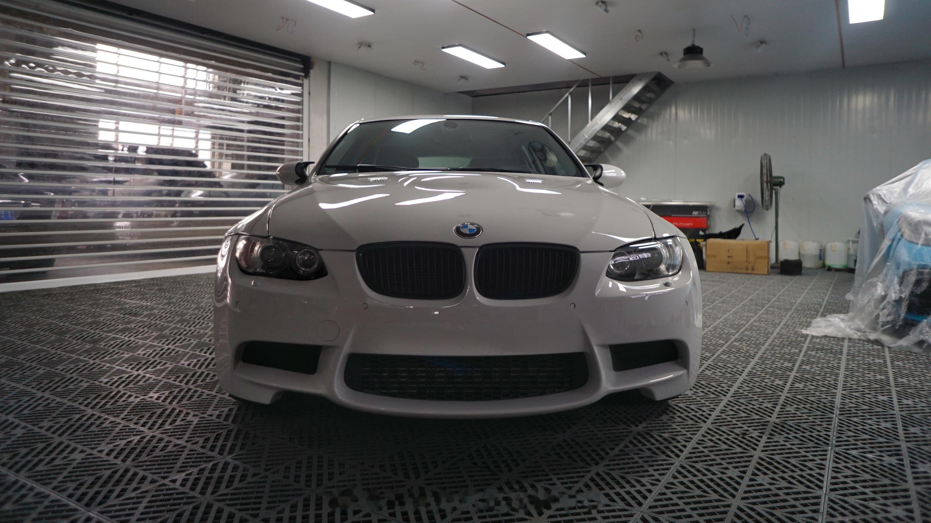 施工看细节# 宝马e91 m3原厂外观移植完工