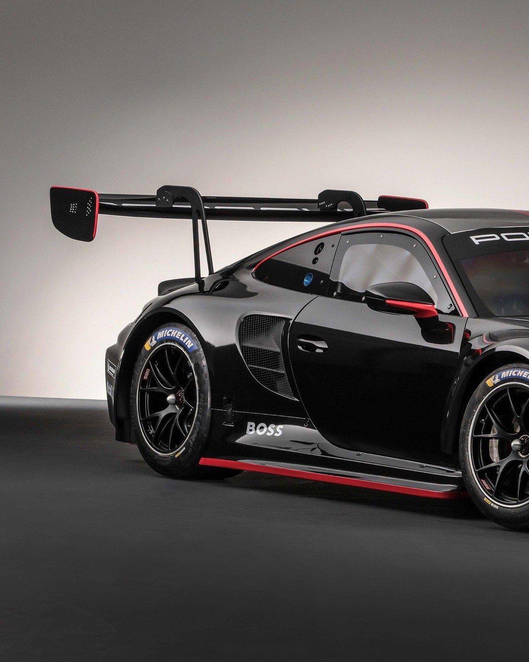 全球赛车运动#保时捷911 gt3# 保时捷近日透露了最新的911gt3 r赛车