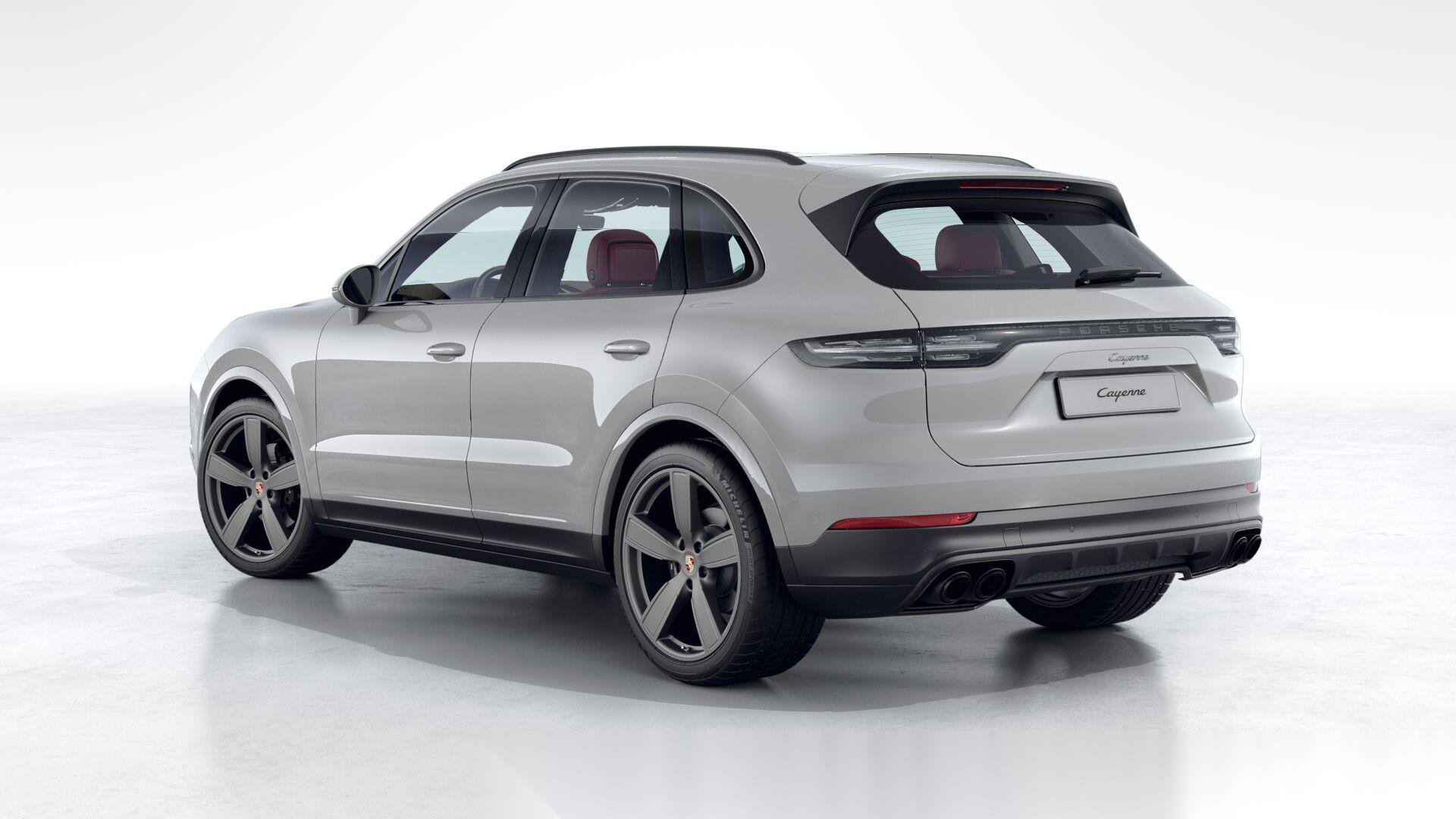 保时捷 cayenne 铂金版 哑灰/黑红 将于9月到店,期货优惠6个点 优惠后