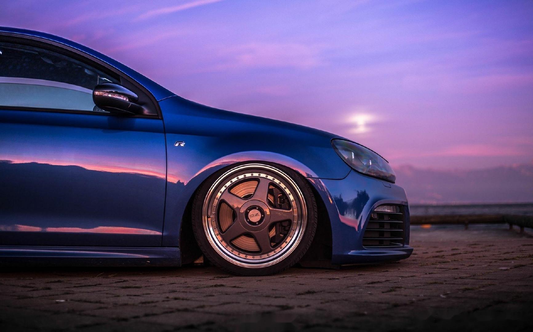 专题# "战斗蓝"性能车合辑 高尔夫r 20--晨蓝 很显然,高尔夫r20是一