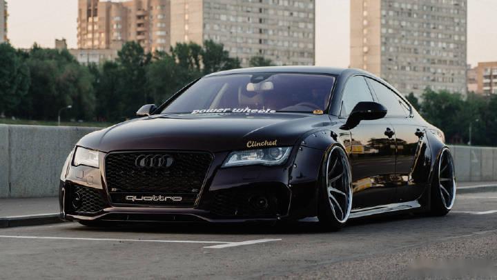 宽体各位老板奥迪a7了解一下 改装车#改装星球