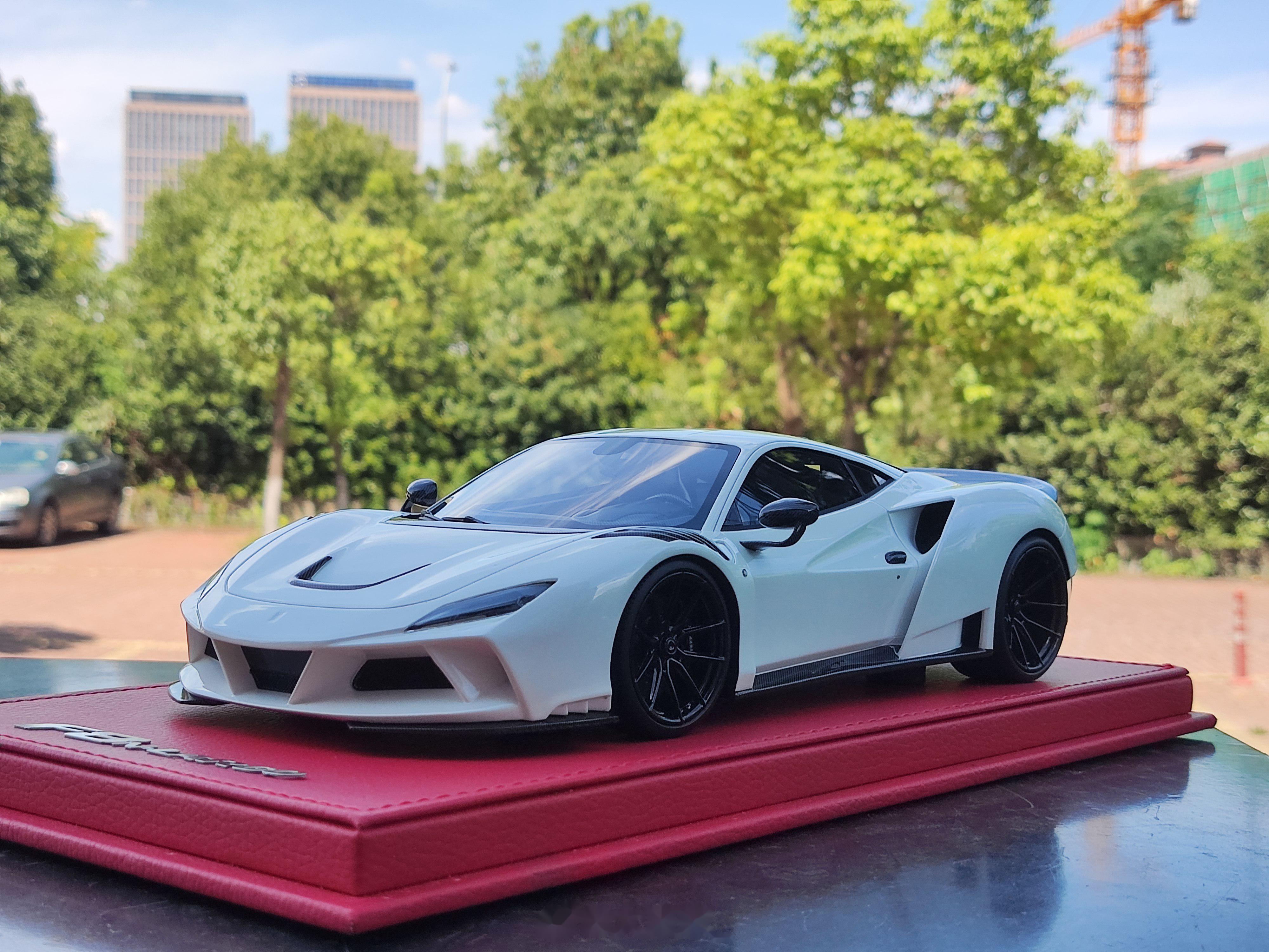 peako 1/18 法拉利 f8nlargo #豪车超跑##汽车模型##大东家