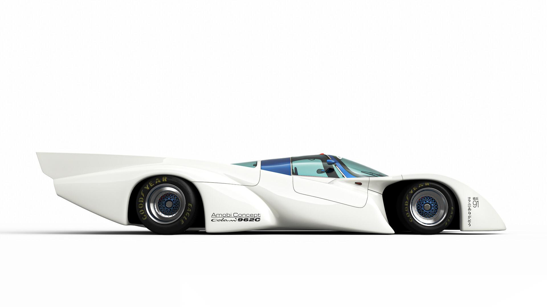 porsche 962c amobi "colani tribute" rend