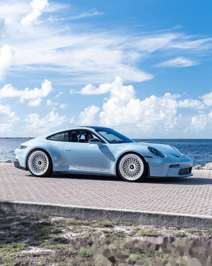 保时捷 911 gt3 touring(pts迈森蓝) #德系车##我与汽车的日