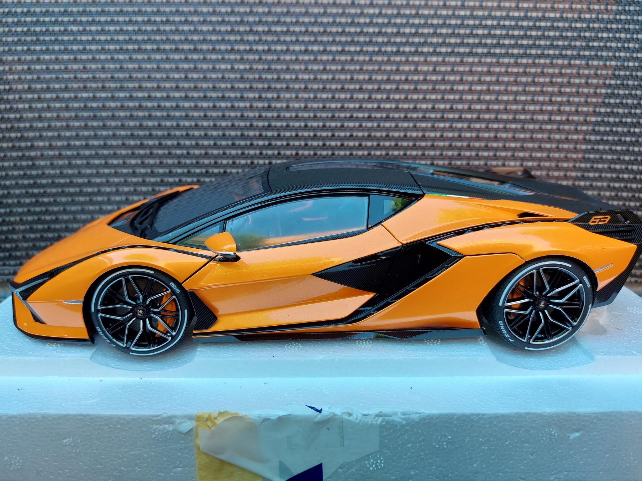autoart 1/18 新品样品展示 - lamborghini sian f_车模型社区_易车