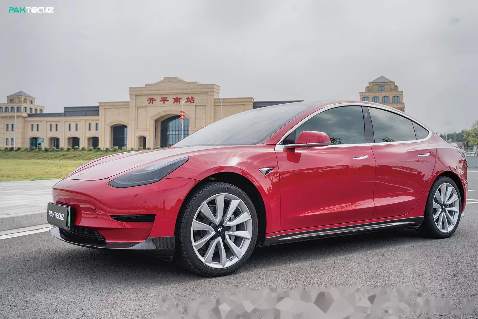 特斯拉model3包围paktechz碳纤维套件,前唇,侧裙,后唇,尾翼江门 _Model 3社区_易车社区