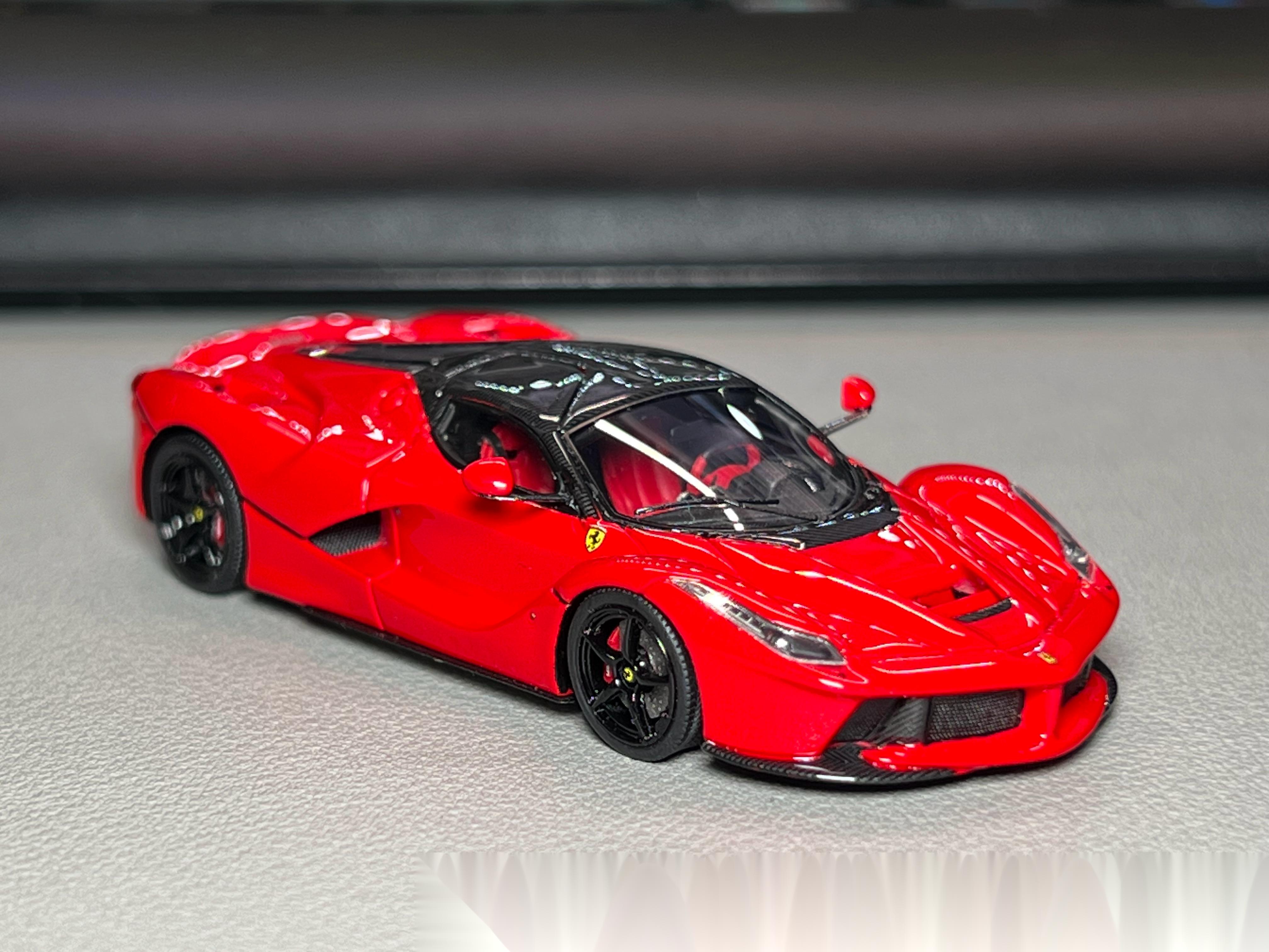 dmh 1:64 法拉利 laferrari 树脂汽车模型,完全按照43比例标准