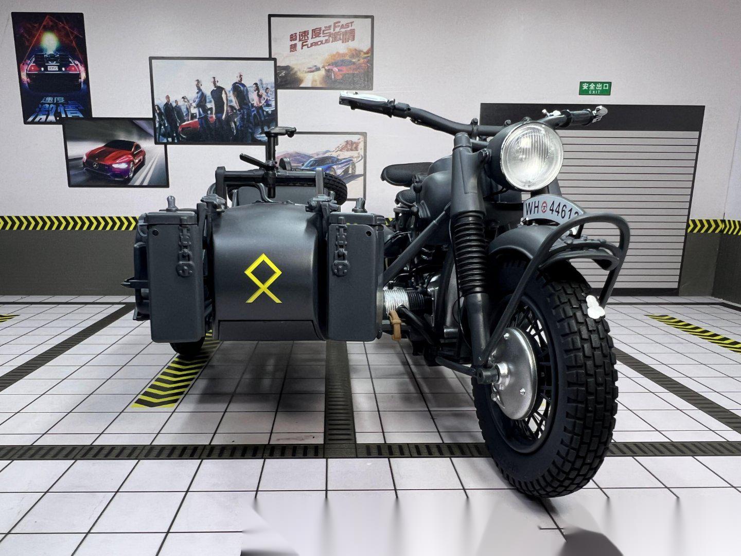 575宝马bmw r75边三轮 schuco 舒克 _摩托车社区_易车社区