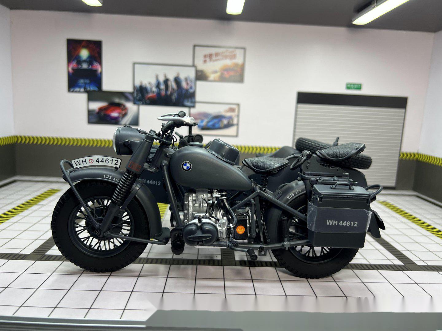 575宝马bmw r75边三轮 schuco 舒克 _摩托车社区_易车社区