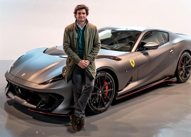 【f1赛车手的法拉利812】 卡洛斯·塞恩斯(carlos sainz jr.