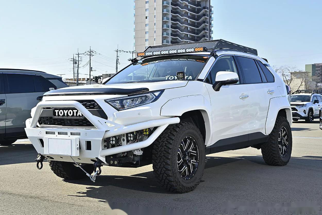 rav4荣放的正确玩法,是改装越野硬汉,还是城市姿态通行?