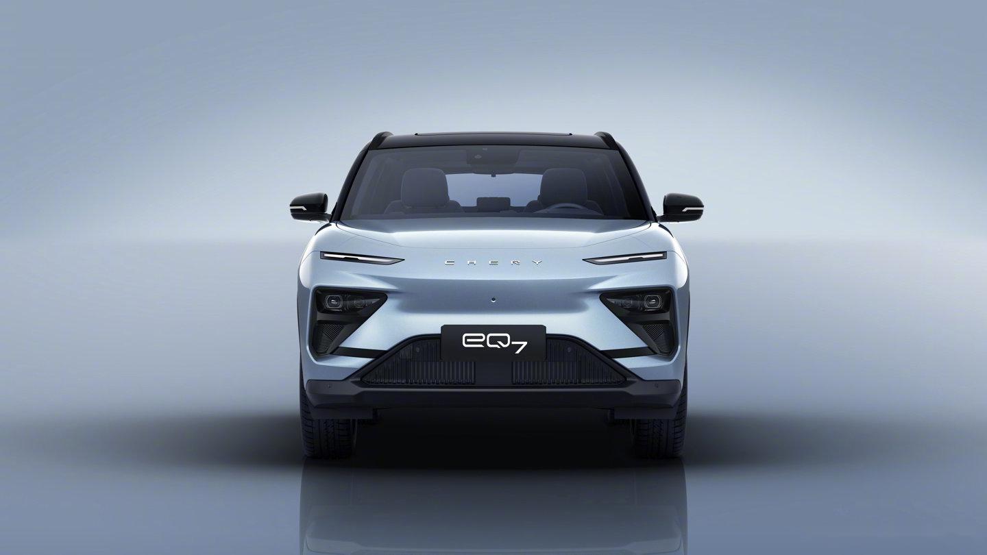 【奇瑞新能源汽车 eq7 官图公布:基于全铝平台打造,定位纯电中型 suv