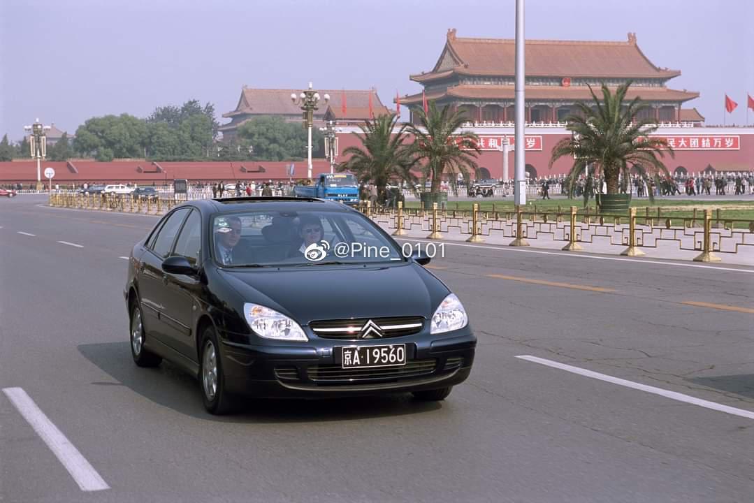 2000年,第一代雪铁龙c5(x43),在北京 photographe:jan