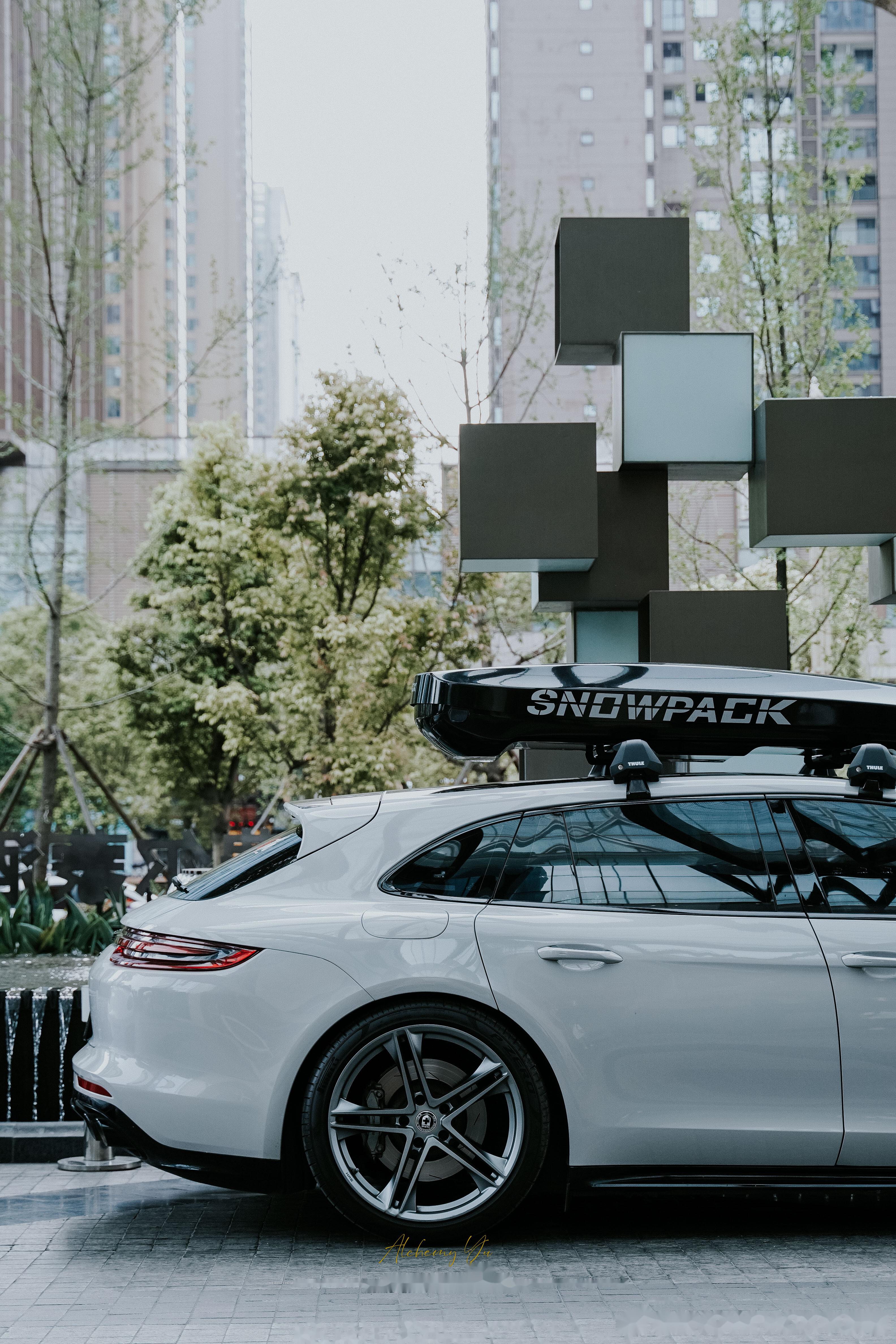 周末快乐,要和友友们一起春游了 车型:panamera sport turism_保时捷