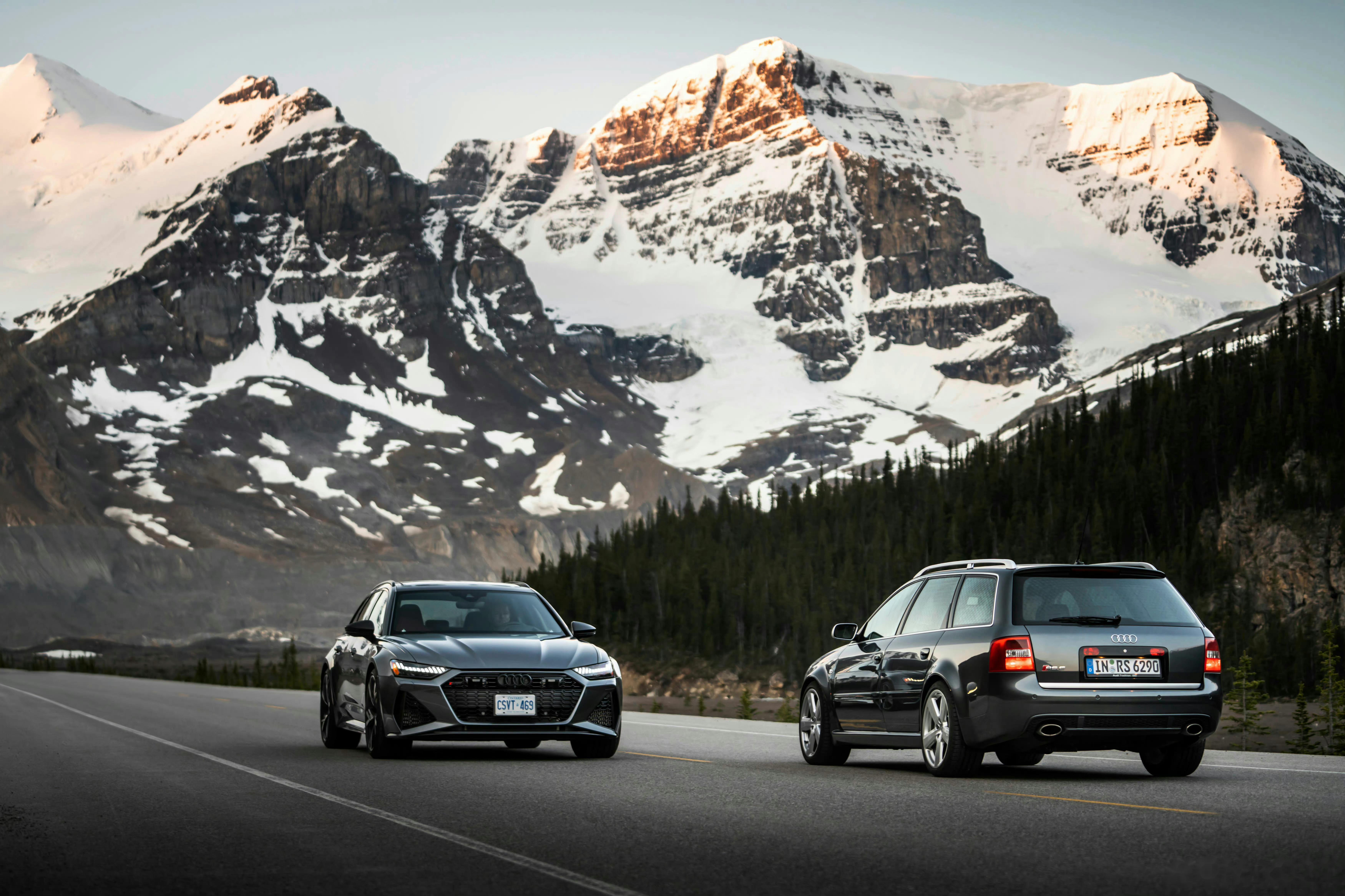 奥迪 rs6 avant c5&c8 有和我一样喜欢旅行车的吗?