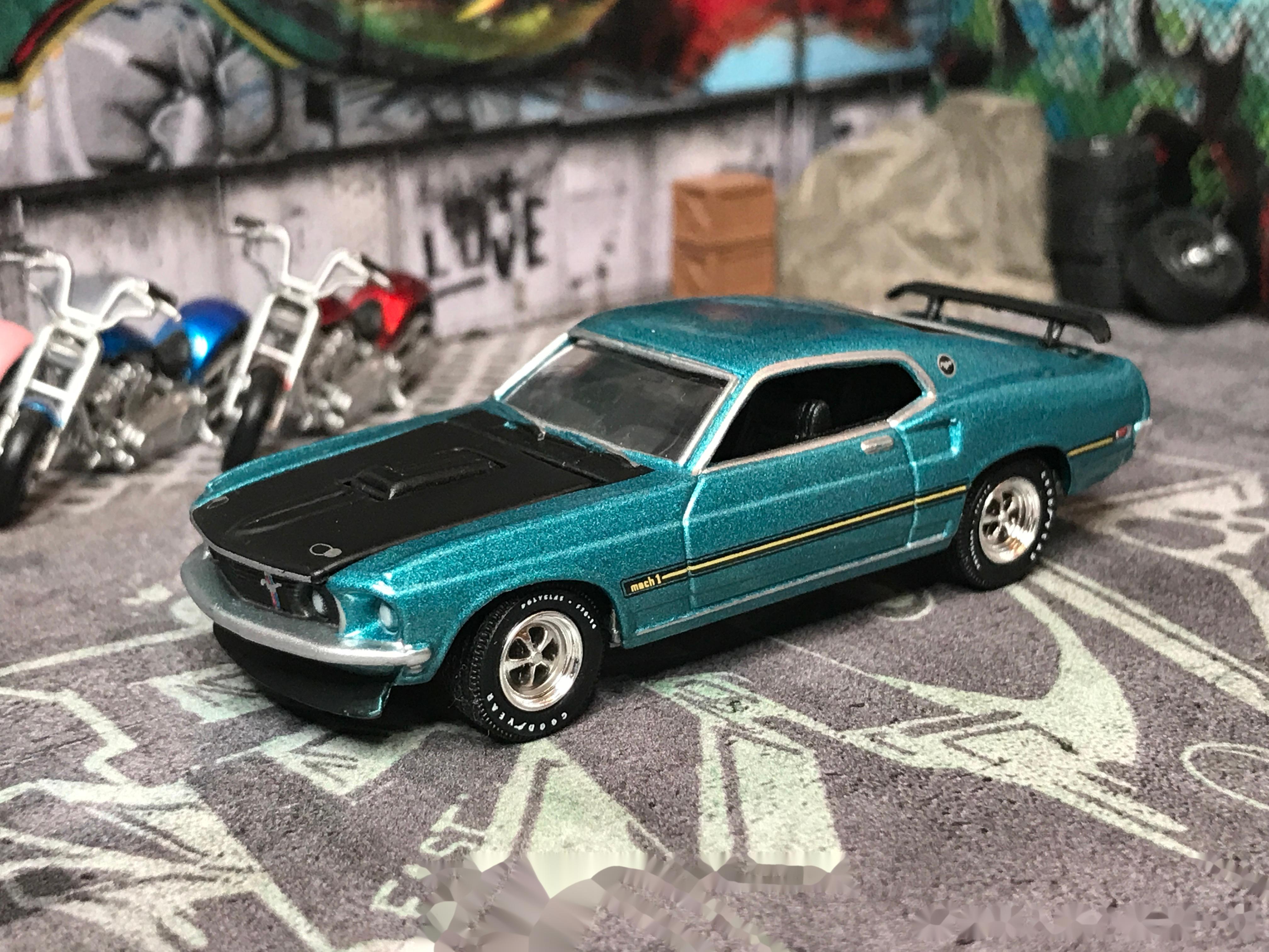 1969 ford mustang mach 1 - gl - gl muscl