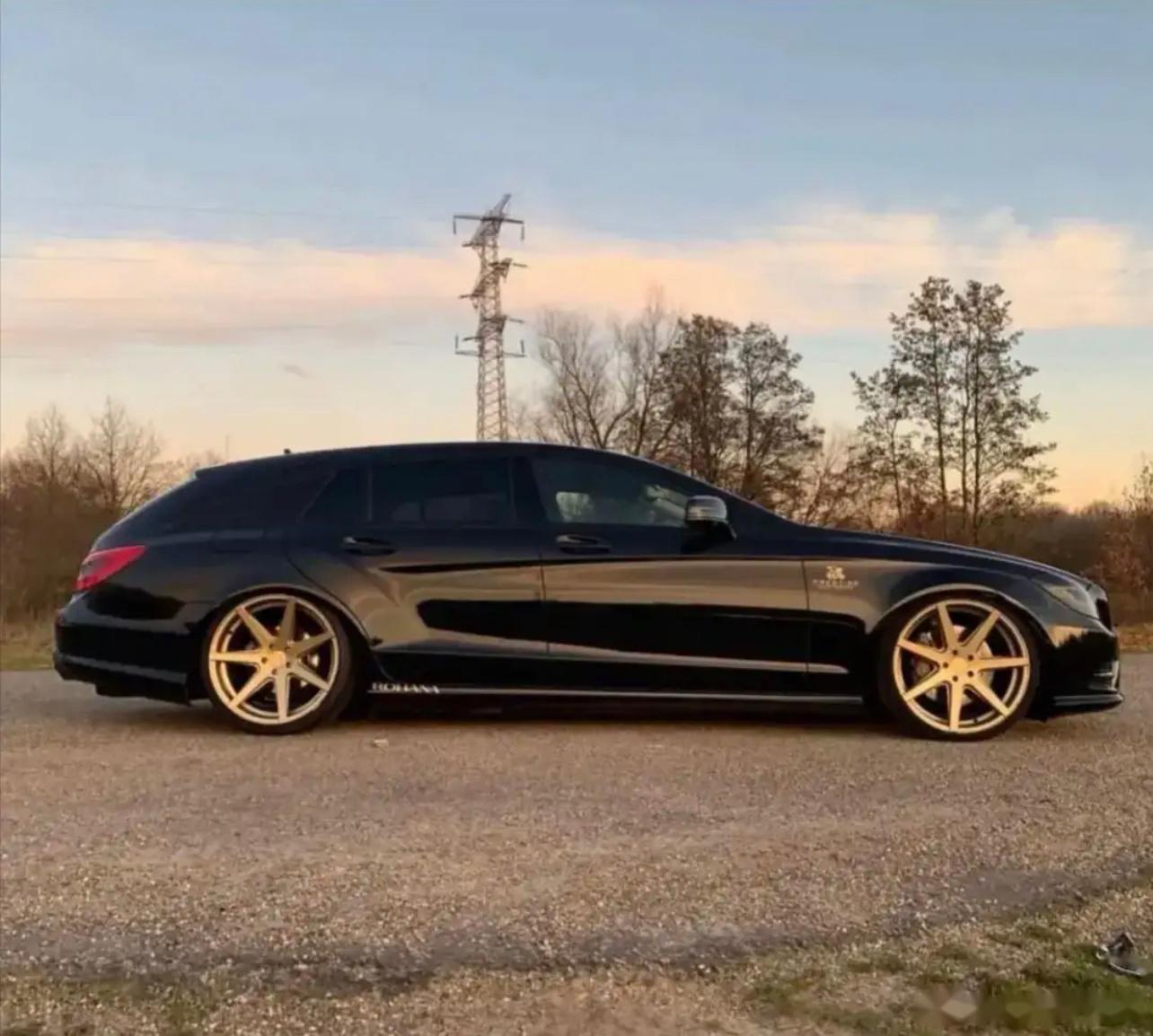 豪车超跑 上一代的恶魔之眼奔驰cls真的是永远的神!