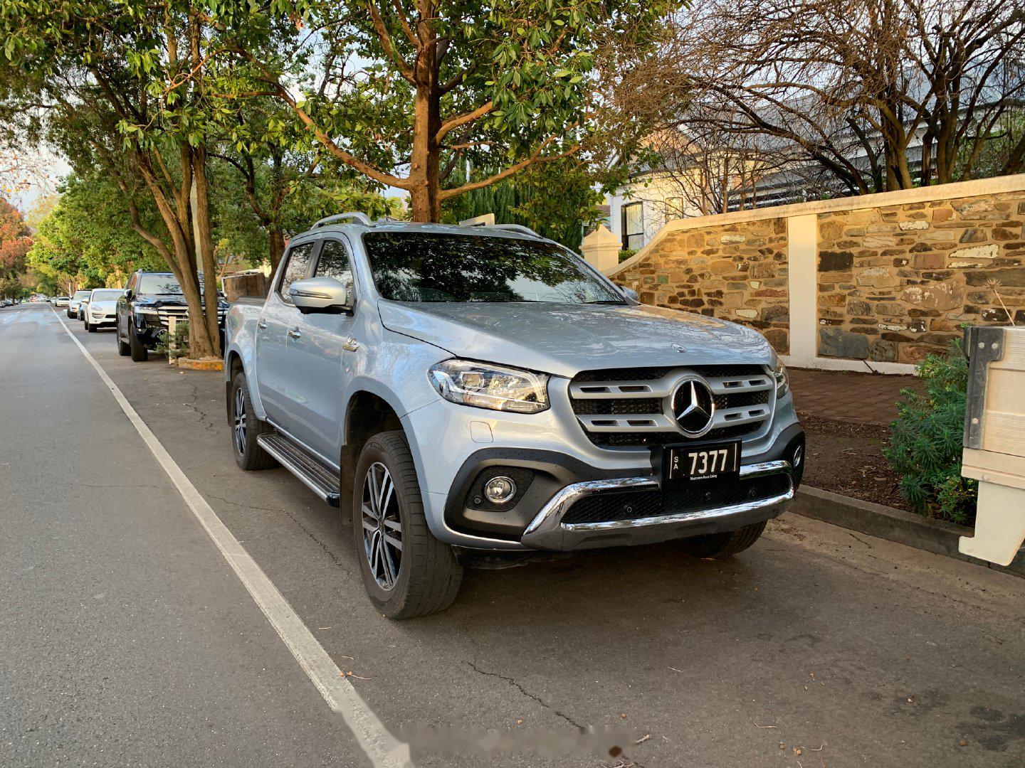 plate: 7377 model: mercedes-benz x350d