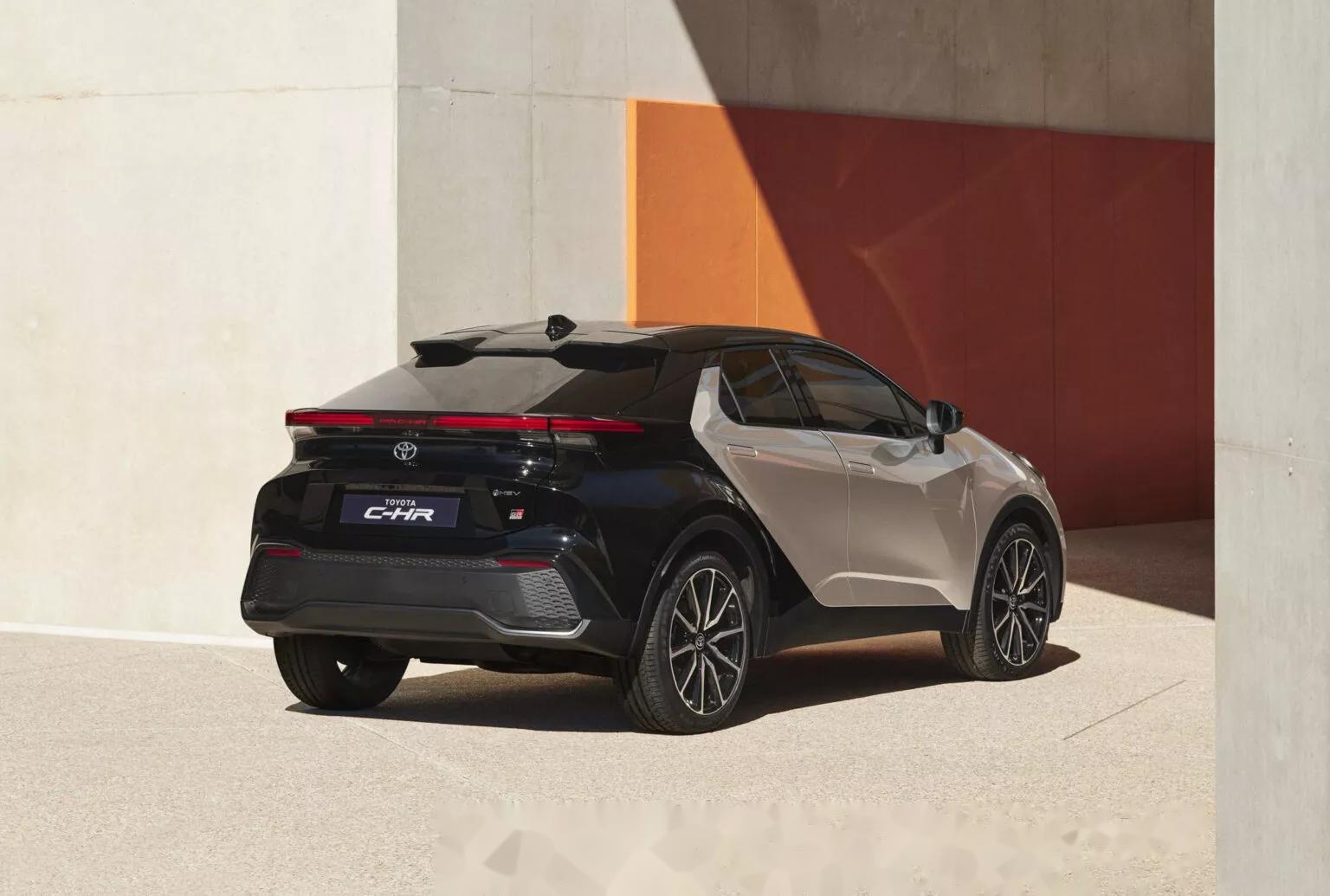 丰田c-hr跨界车回归欧洲,首次推出phev选项,phev版本在低排放区使用