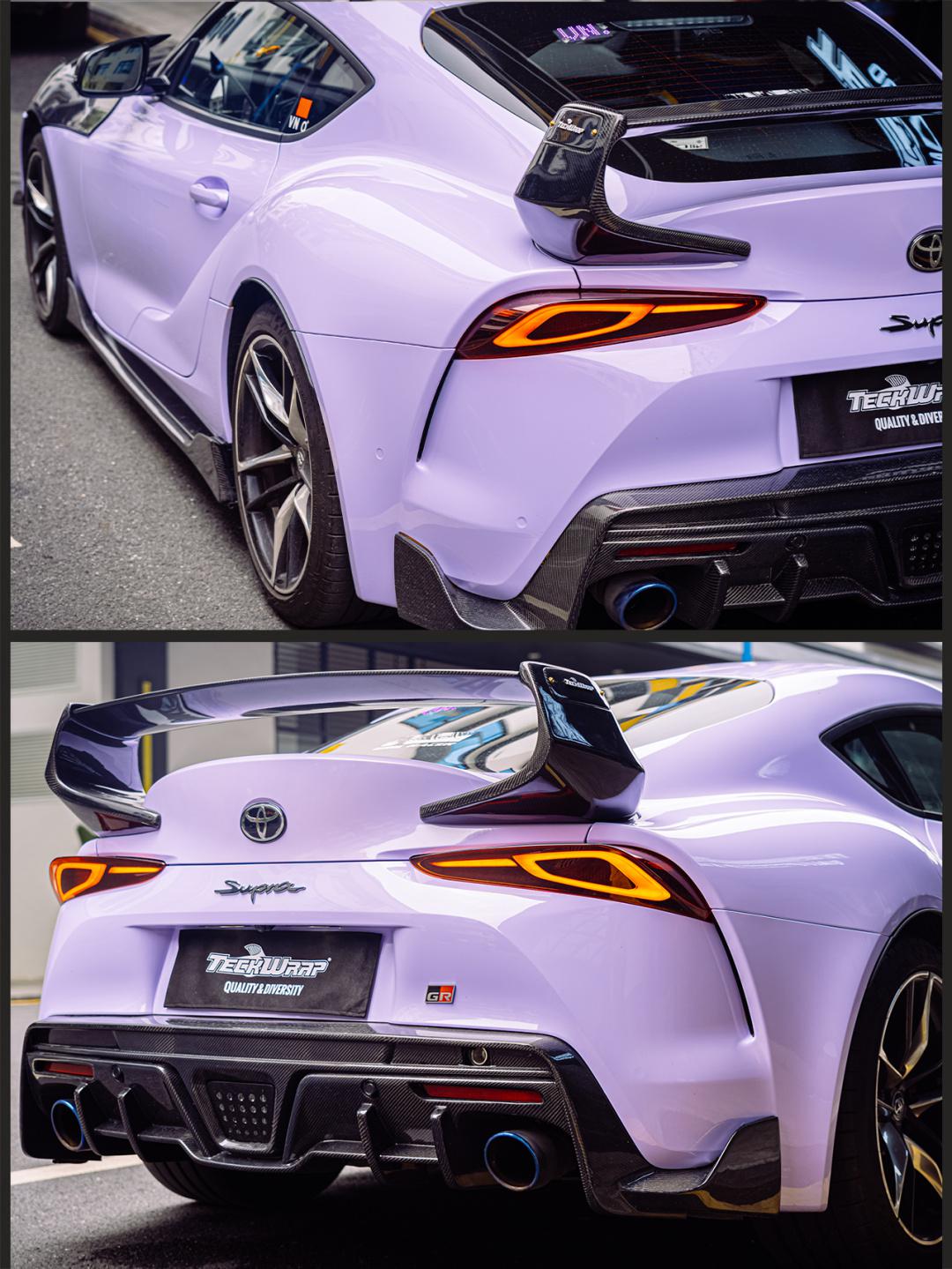 香芋紫・冬日里的温柔紫💜牛魔王supra