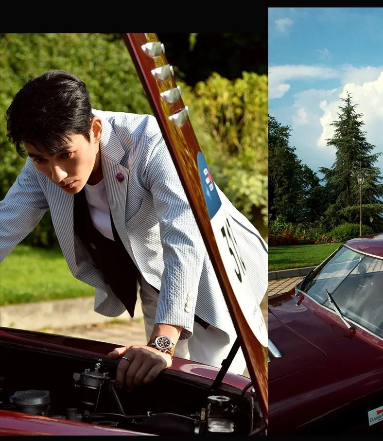 绅士车手朱一龙和他的豪车