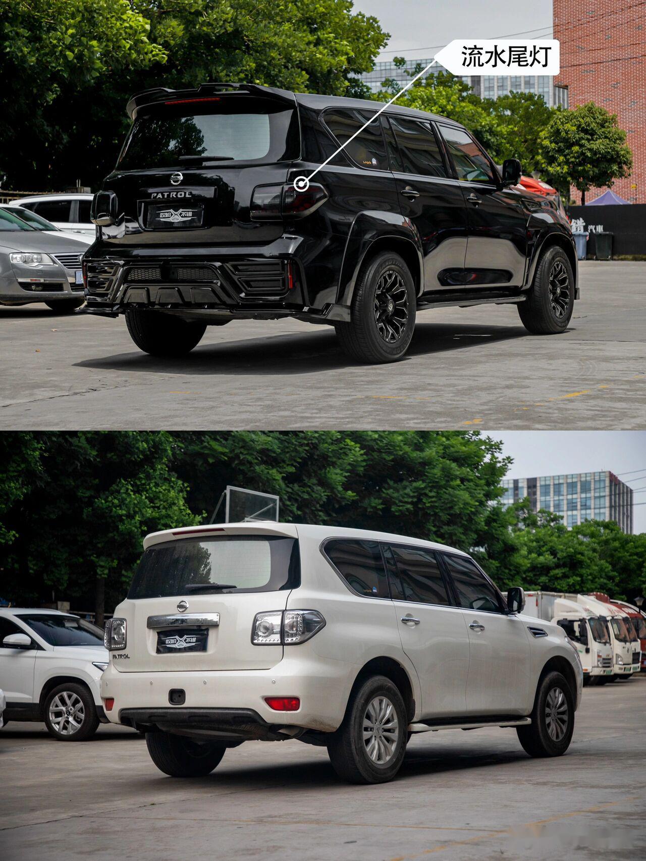 途乐巨石宽体包围!这黑武士就是帅!