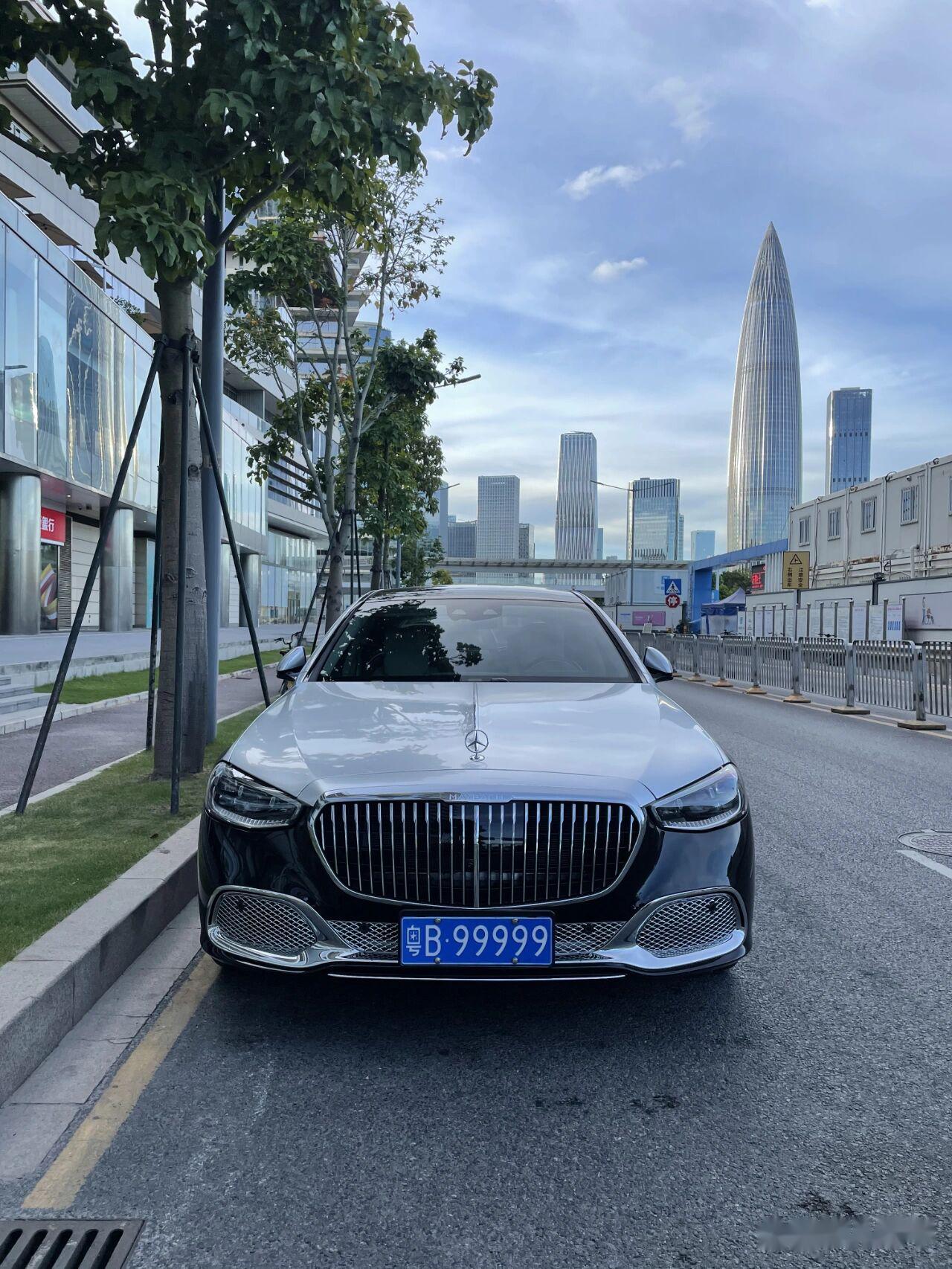 深圳最贵九五至尊车牌迈巴赫