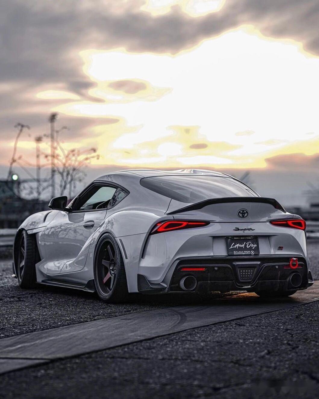 丰田supra(改装案例) 所以supra还算得上jdm吗? 懂我意思吗